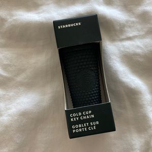 Starbucks cold cup keychain